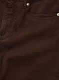 Brown Denton Slim Straight Garment Dyed Jeans  Men