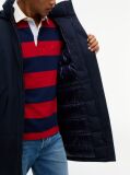 Blue Performance Tech Hooded Padded Parka  Men