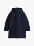 Blue Performance Tech Hooded Padded Parka  Men