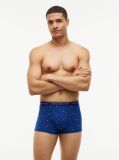 Multi 3-Pack Global Stripe Logo Waistband Trunks  Men