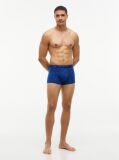Multi 3-Pack Global Stripe Logo Waistband Trunks  Men