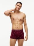 Multi 3-Pack Global Stripe Logo Waistband Trunks  Men