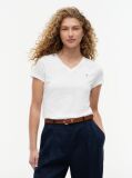 Άσπρο T-Shirt Heritage Με V Λαιμόκοψη  Γυναίκες