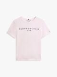 Ροζ T-Shirt Με Κλασική Λαιμόκοψη Και Λογότυπο  Γυναίκες