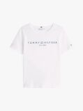 Άσπρο T-Shirt Με Κλασική Λαιμόκοψη Και Λογότυπο  Γυναίκες