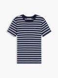 Multi Ριμπ T-Shirt Σε Slim Γραμμή Με Κεντητό Σημαιάκι  Γυναίκες