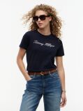 Μπλε T-Shirt Με Λογότυπο  Γυναίκες