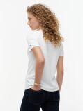 Άσπρο T-Shirt Με Λογότυπο  Γυναίκες