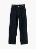 Blue Jackie High Rise Tapered Ankle Jeans  Women