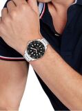 Black Stainless Steel Watch  Men