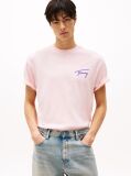 Ροζ Άνετο T-Shirt Με Λογότυπο  Άνδρες
