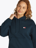 Μπλε Hoody Σε Boxy Γραμμή  Γυναίκες