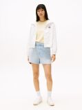 Denim Loose Paperbag Denim Shorts  Women