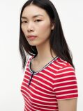 Multi Henley T-Shirt Σε Στενή Γραμμή  Γυναίκες