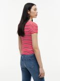 Multi Henley T-Shirt Σε Στενή Γραμμή  Γυναίκες