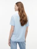 Μπλε Άνετο Βαμβακερό T-Shirt  Γυναίκες