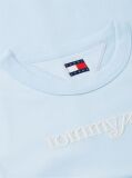 Μπλε Άνετο Βαμβακερό T-Shirt  Γυναίκες