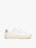 Μπλε Essential Δερμάτινα Sneakers Με Λεπτομέρειες Σε Αντίθεση  Γυναίκες