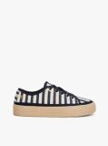 Multi Ριγέ Sneakers Με Ενδιάμεση Σόλα Από Σχοινί  Γυναίκες