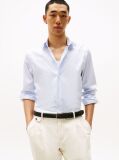 Μπλε Smart Casual Ριγέ Πουκάμισο Σε Κανονική Γραμμή  Άνδρες