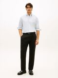 Μαύρο Harlem Πλισέ Παντελόνι Σε Tapered Γραμμή Από Twill  Άνδρες