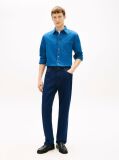 Blue Relaxed Straight Leg Jeans  Men