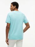 Μπλε T-Shirt Με Λογότυπο Και Κλασική Λαιμόκοψη  Άνδρες
