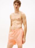 Orange Original Logo Mid Length Swim Shorts  Men