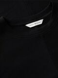 Μαύρο T-Shirt Με Κλασική Λαιμόκοψη Και Μανίκι Batwing  Γυναίκες