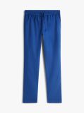 Μπλε Harlem Παντελόνι Chinos Λινό Σε Tapered Γραμμή  Άνδρες