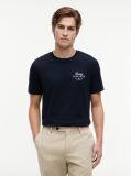 Blue Logo Jersey Crew Neck T-Shirt  Men