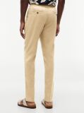 Χακί Harlem Παντελόνι Chinos Λινό Σε Tapered Γραμμή  Άνδρες