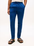 Μπλε Harlem Παντελόνι Chinos Λινό Σε Tapered Γραμμή  Άνδρες