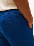 Μπλε Harlem Παντελόνι Chinos Λινό Σε Tapered Γραμμή  Άνδρες