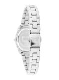White White Dial Two-Tone Gold-Plated Stainless Steel Watch  Women