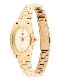 Gold Gold Tone Dial Stainless Steel Watch  Women