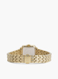 Black Black Mother-Of-Pearl Dial Gold-Plated Watch  Women