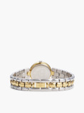 Green Green Dial Two-Tone Gold-Plated Stainless Steel Watch  Women