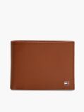 Brown FLAG WALLET AND KEY FOB SET  Men