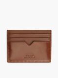 Brown Leather Card Holder And Key Fob Gift Box  Men