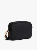 Black Webbing Crossbody Camera Bag  Women