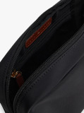 Black Webbing Crossbody Camera Bag  Women