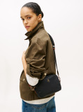 Black Webbing Crossbody Camera Bag  Women
