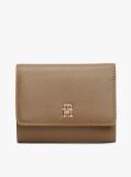 Brown Hilfiger Icon TH Monogram Trifold Wallet  Women