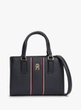 Μπλε Τσάντα Tote Με Χιαστί Λουράκι Και Signature Λεπτομέρειες  Γυναίκες