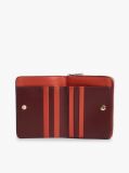 Κόκκινο Hilfiger Icon Πορτοφόλι Με Καπάκι Και Φερμουάρ  Γυναίκες