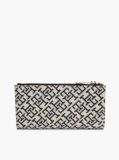 Blue Hilfiger Icon Jacquard Bifold Wallet  Women