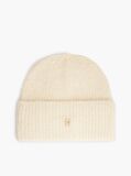 Beige Chic Beanie With Alpaca  Women
