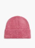 Pink Chic Beanie With Alpaca  Women