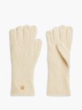 Beige Chic TH Monogram Gloves With Alpaca  Women